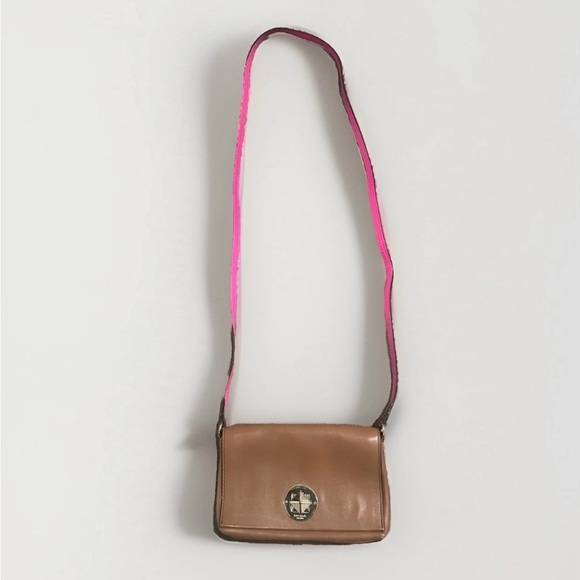 kate spade Handbags - Kate Spade Brown Leather Crossbody Bag Purse